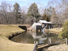 Mabry Mill on the Blue Ridge Parkway.